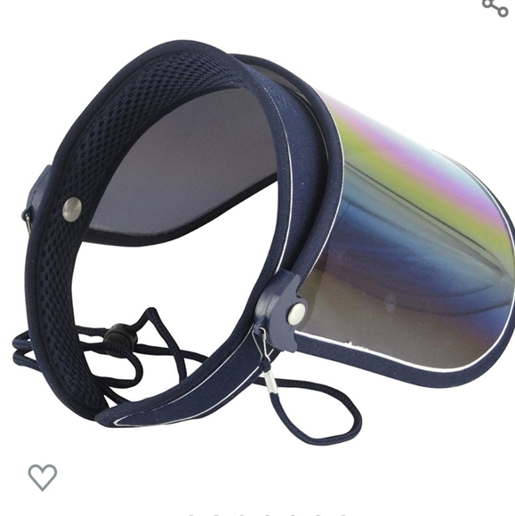 Holographic Sun Vizor/Face Shield Combo - Picture 2 of 10